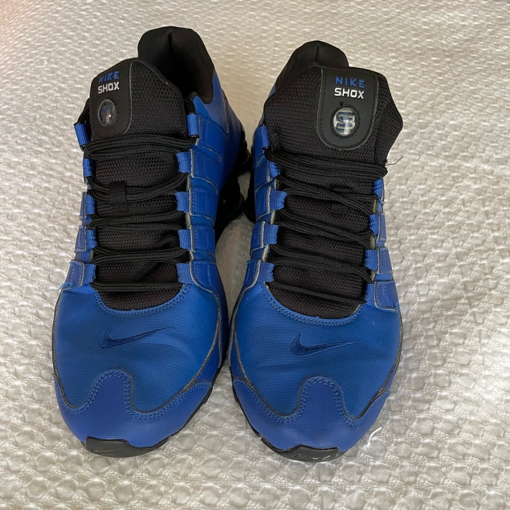 COPY - Nike Shox Blue and Black